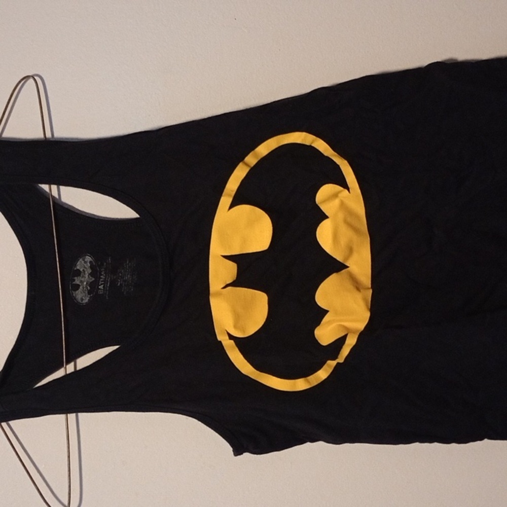 Black Batman tank top